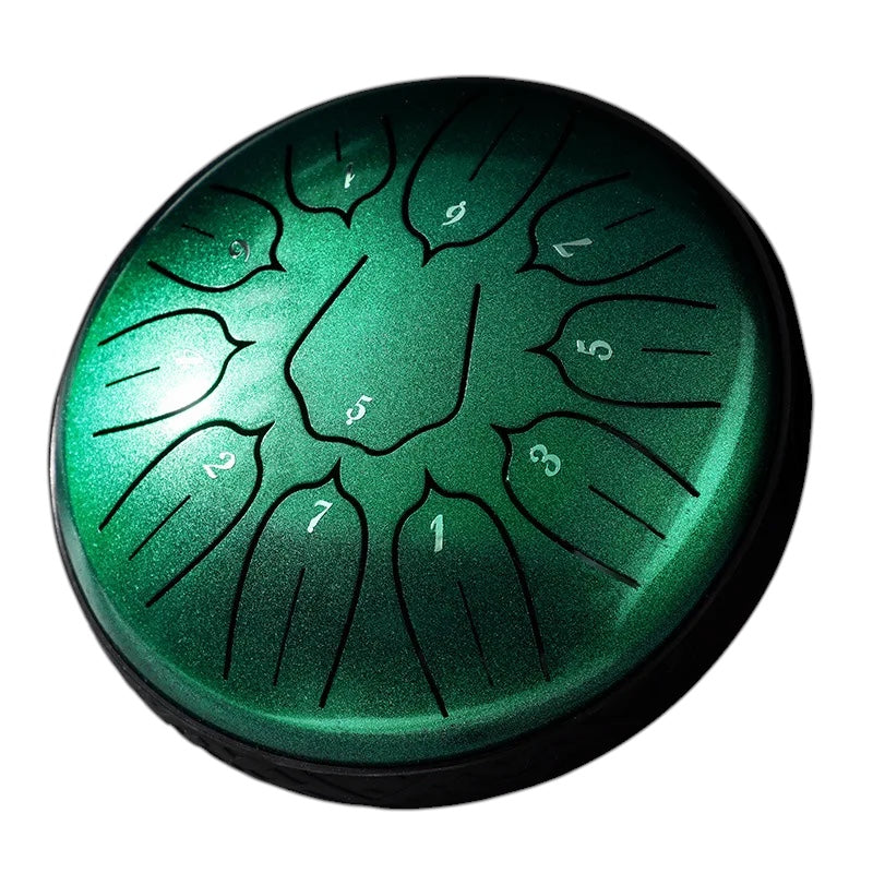 Mini Tongue Drum « Hluru » – 11 notes, Ré mineur
