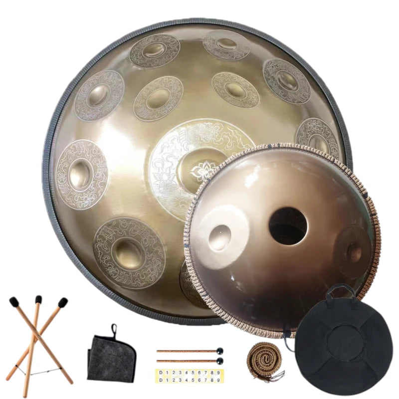 HANDPAN RÉ MINEUR 12 NOTES – HARMONIE