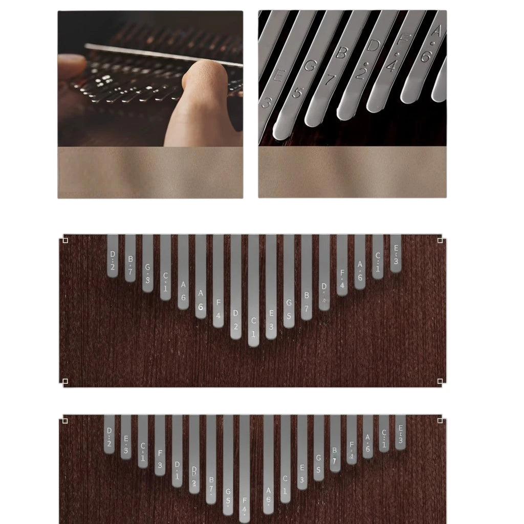 KALIMBA HLURU 21 LAMES