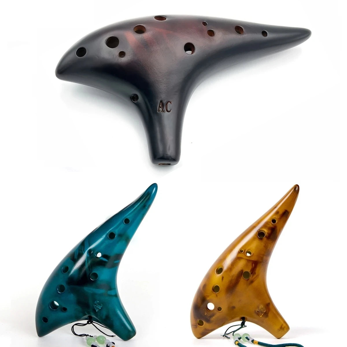 OCARINA 12 TROUS CÉRAMIQUE
