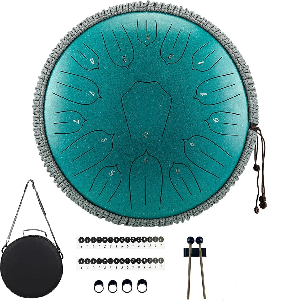 TONGUE DRUM HLURU 15 NOTES